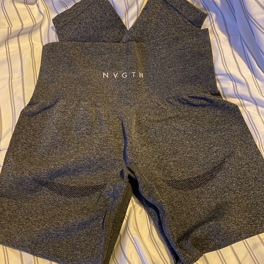 NVGTN leggings! Beautiful charcoal color